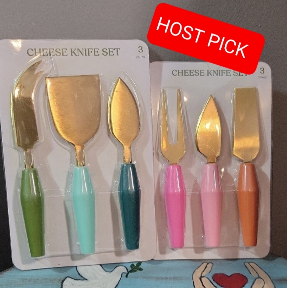 Colorful Cheese Knife Set You Get All 6
